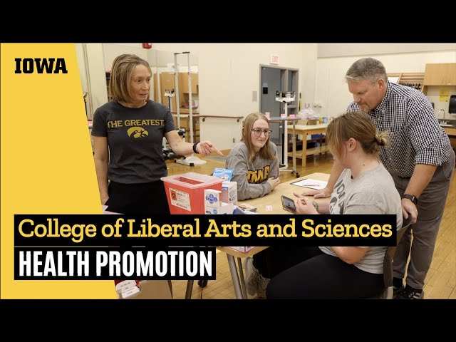 Health Promotion major Avery Schmidt