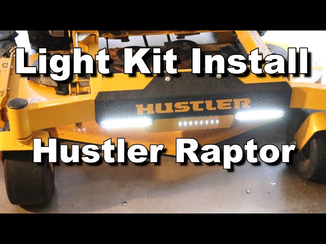 Hustler Raptor Install Light Kit