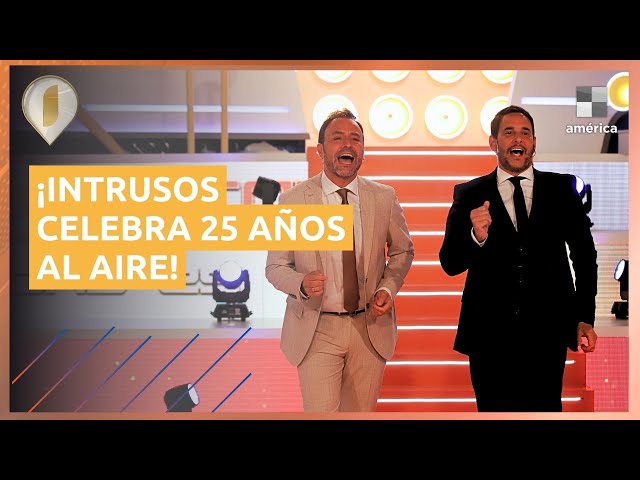 ¡Intrusos celebra 25 años al aire! Así empezaba el programa con Adrián Pallares y Rodrigo Lussich