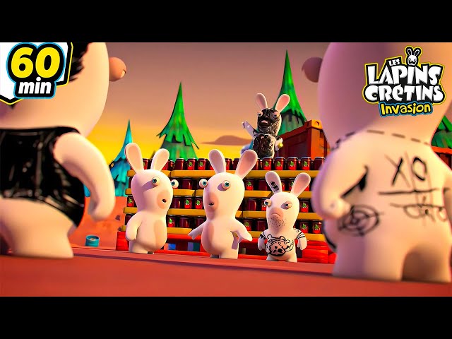 La Mafia des Lapins | Les Lapins Crétins Invasion | Animaj Kids