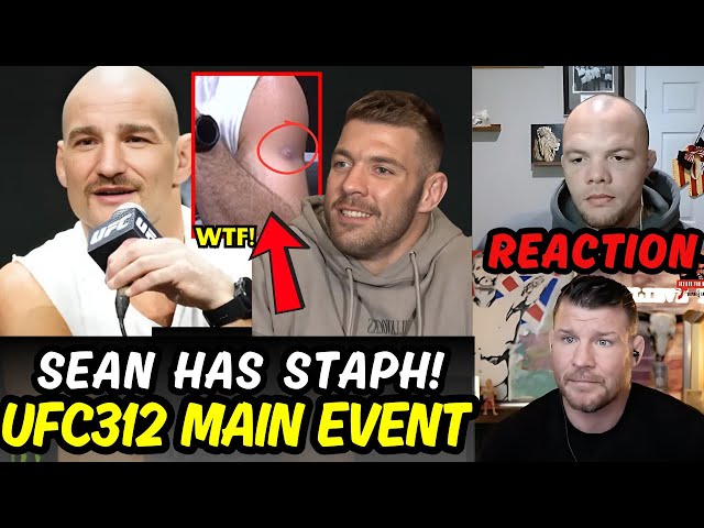 SEAN STRICKLAND FIRES BACK Staph Infection Rumors! Kevin Lee FURIOUS Over LEAKED KO Footage! UFC312