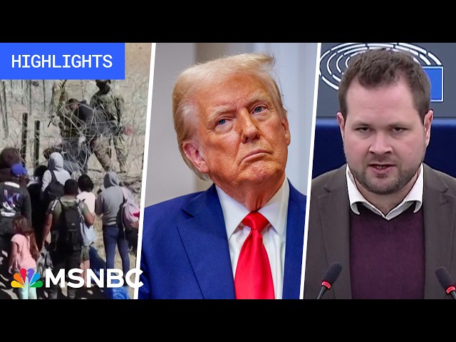 Federal DEI employees on leave, mass deportation:  Trump’s First 100 Days — Day 3 | MSNBC Highlights