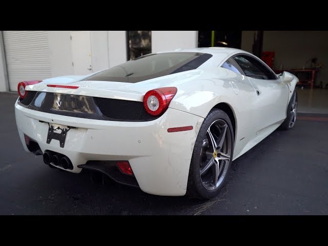 How much I've Spent SO FAR on my WRECKED Ferrari 458...($100,000+)