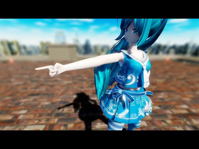 MMD VR 180 ハロ／ハワユ h! はぐみく！