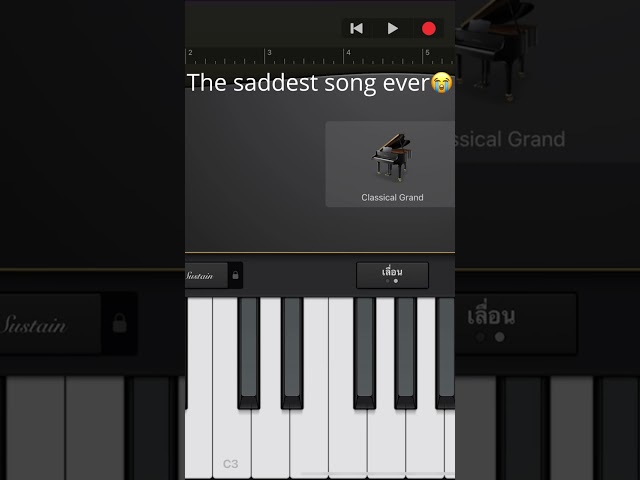 The saddest song ever #sad #piano #short