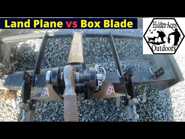 Land Plane vs Box Blade vs Landscape Rake