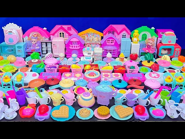 7 minutes of  how to make hello kitty kitchen set#ASMR kitchen set unboxing