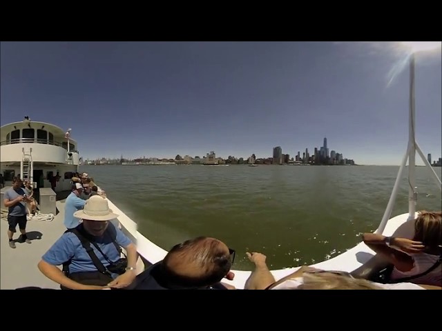 4K 3D 360° VR New York :  the first circumnavigation of Manhattan Island using a 3D 360 VR camera