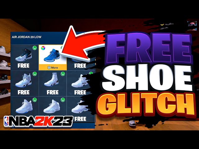 NEW NBA 2K23 FREE SHOES GLITCH! (SEASON 2) UNLIMITED SHOES FOR FREE IN NBA 2K23! FREE CLOTHES GLITCH