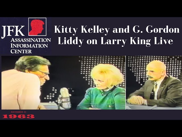 JFK Assassination:  Kitty Kelley and G Gordon Liddy