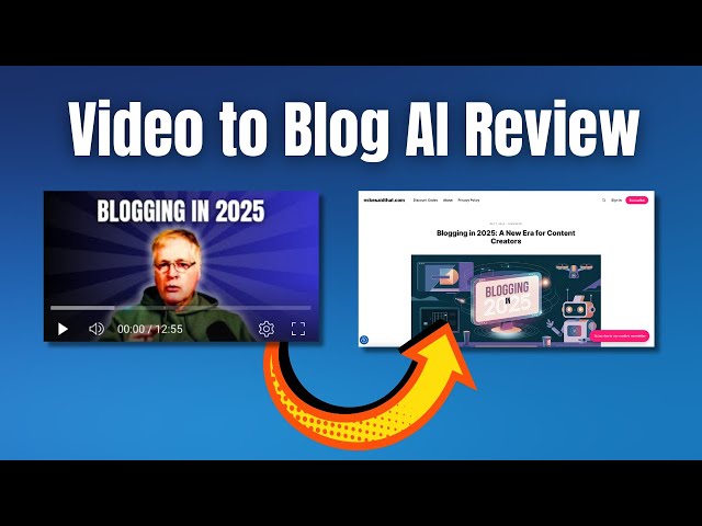 Video to Blog AI: Easily Repurpose YouTube Videos into Blog Posts