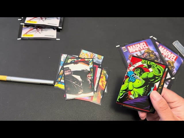 2020 Panini Marvel 80 Years Sticker Cards Unboxing