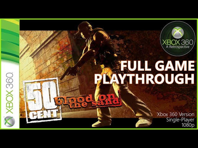 50 Cent: Blood On The Sand | Full Game Playthrough | Xbox 360 | No Commentary | 1080p Full HD