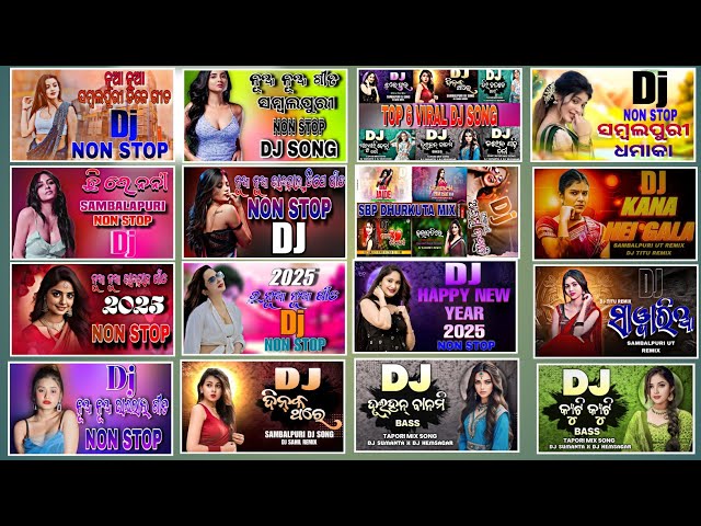 2025 Sambalpuri Non Stop Dj Song || New Sambalpuri Dj Song || 1 Hours Sambalpuri Non Stop