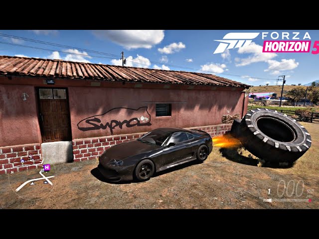 1600-BHP Dual turbo charger Toyota Supra RZ MK4- Forza Horizon 5 || Thrustmaster TMX_ gameplay.....