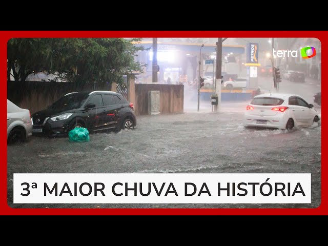 São Paulo teve a terceira maior chuva de sua história, diz Defesa Civil