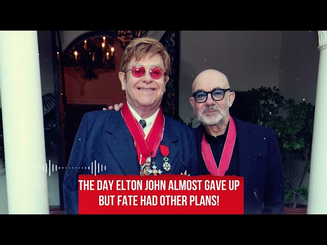 O DIA EM QUE ELTON JOHN QUASE DESISTIU... ATÉ QUE ALGO INACREDITÁVEL ACONTECEU!