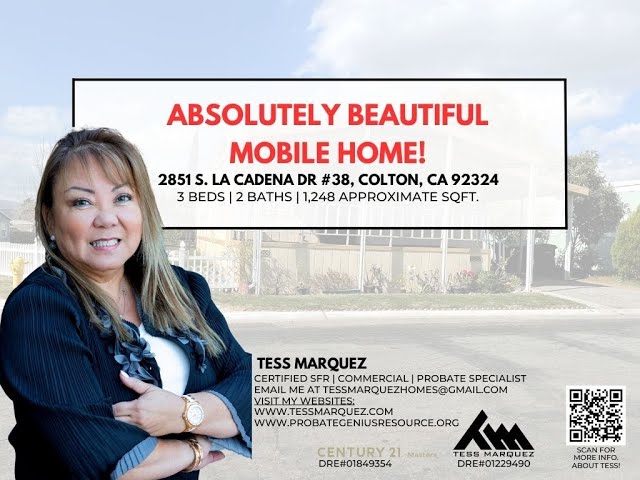 Absolutely Beautiful Mobile Home! Move-In Ready For You!