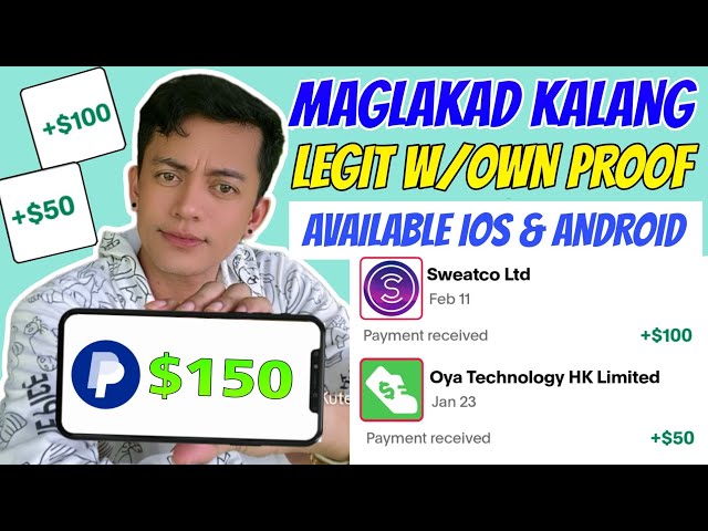 I TRIED EARNING $50+$100: MAGLAKAD KALANG! BAGONG LEGIT PAGKAKITAAN 2025 (SWEATCOIN & WALKTASK APPS)