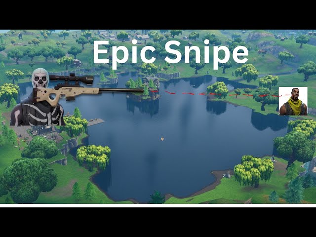 Insane Headshot Snipe in Fortnite