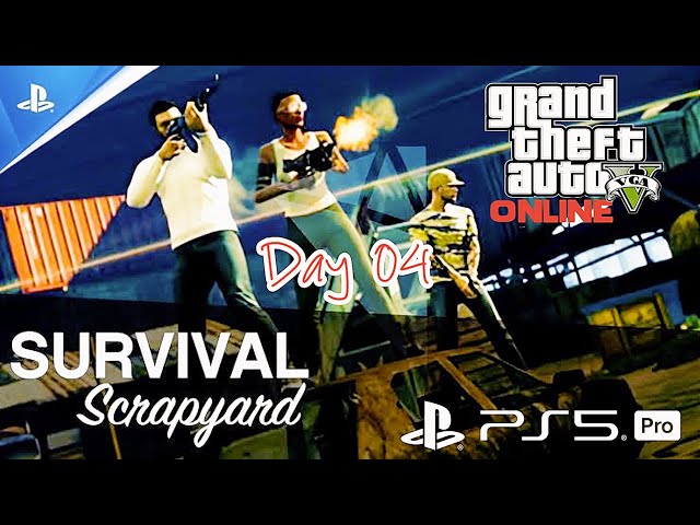 GTA V Online PS5 Gameplay | Scrapyard Survival