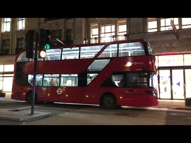 London United RATP: Piccadilly Circus bound Enviro400City EV BCE47091 Rt.94 at Regent St/Conduit St