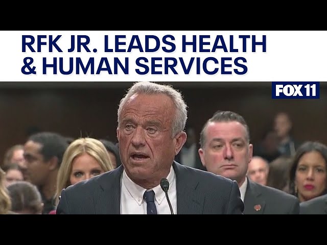 Robert F. Kennedy Jr. confirmed as Trump's Health secretary