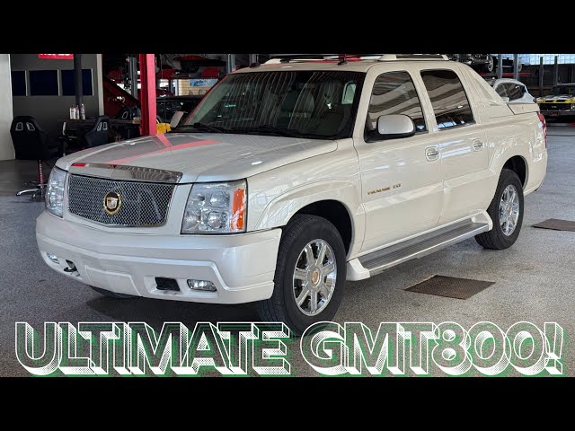 Is the 2005 Cadillac Escalade EXT the ULTIMATE GMT800?!? Check out this incredible 1 owner for sale!