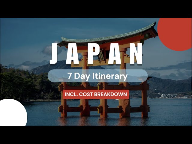 7 días épicos en Japón 🇯🇵: ¡Guía de viaje definitiva con costos!