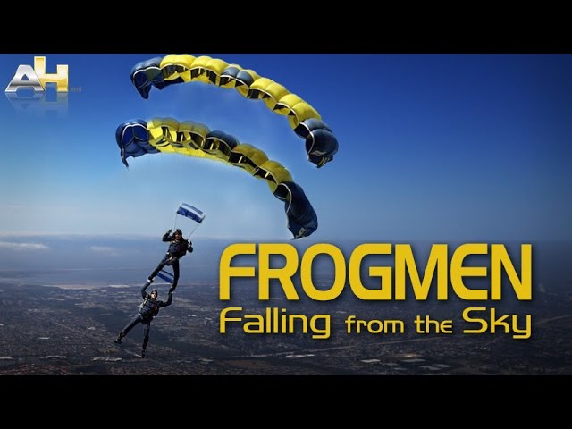 Frogmen Falling Through the Sky