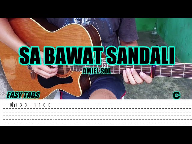 Sa Bawat Sandali - Amiel Sol - Fingerstyle Guitar (Tabs) Chords Lyrics