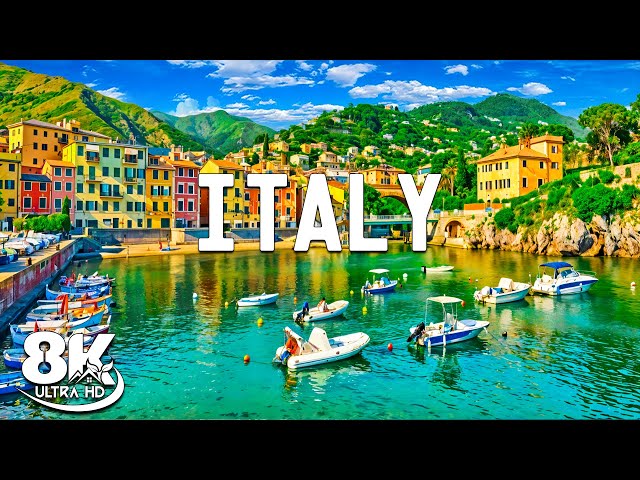 Discover Cities of Italy | The Most Beautiful Places in Cities of Italy | 8K Ultra HD Video