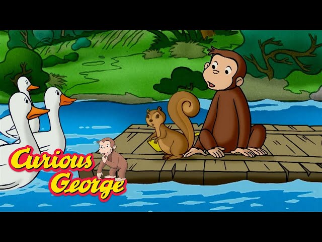 George Floats Away! 🐵 Curious George 🐵 Kids Cartoon 🐵 Kids Movies