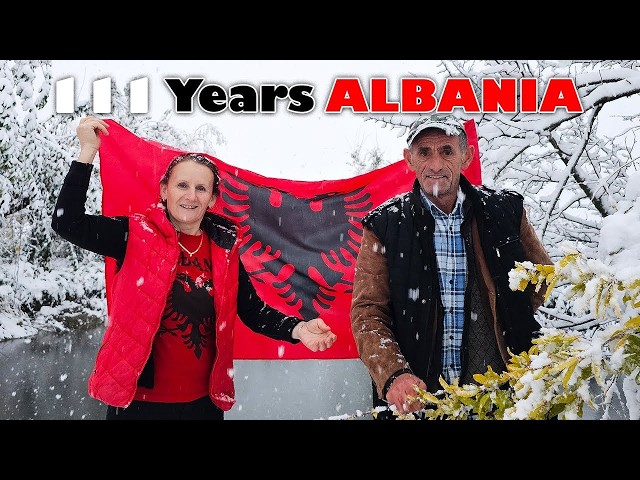 Celebrating Albanian Freedom with Delicious Traditional Food! 🇦🇱🥘✨