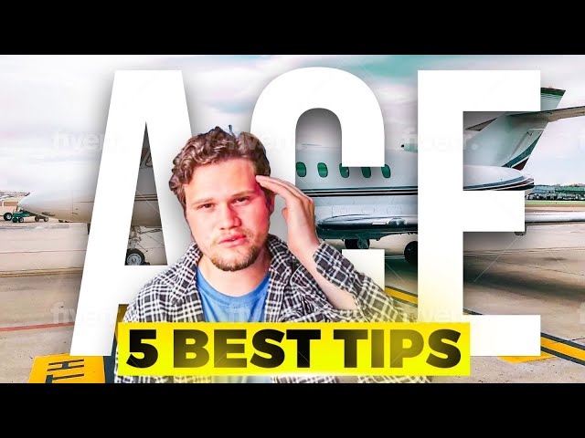 5 Best Tips To Help You ACE The PRIVATE PILOT FAA WRITTEN EXAM