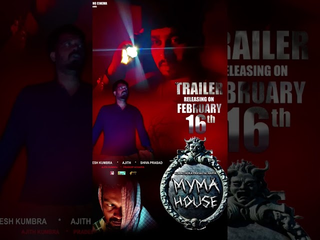 Myma House Trailer Release Poster - Horror Short Movie - Kannada Short Movie