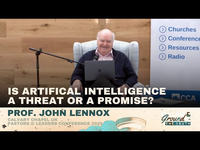 "Is AI a Threat or a Promise?" // Professor John Lennox // CCUK Pastors & Leaders Conference 2025