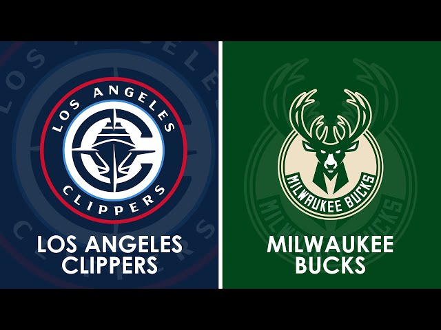 LA Clippers vs Milwaukee Bucks NBA Live Scoreboard