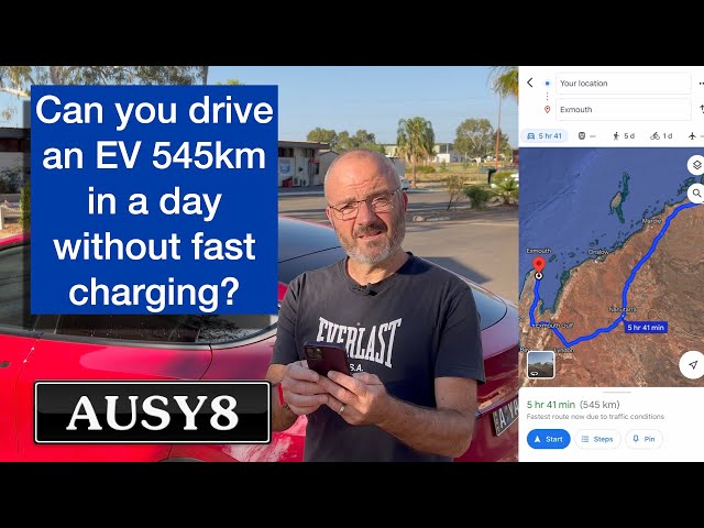 EV trip planning in remote Australia #tesla #charging #outback #hypermiling #roadtrip