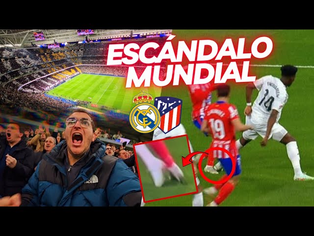 🔥 REAL MADRID 1-1 ATLÉTICO DE MADRID: Así se vivió en el ESTADIO BERNABÉU [8 febrero 2025] 🔥 PENALTI