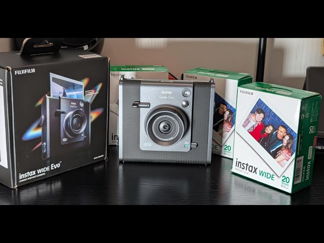 FUJIFILM instax WIDE Evo Hybrid first look #instax #wide #evo #hybrid #camera