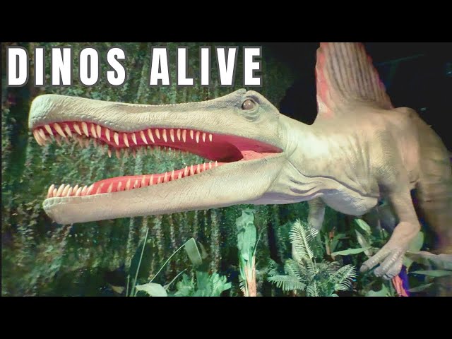 DINOS ALIVE! The Most Epic 4K Dinosaur Experience in Toronto🇨🇦