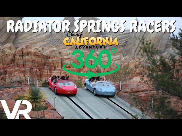 Experience the THRILL of Radiator Springs Racers in 360 VR!