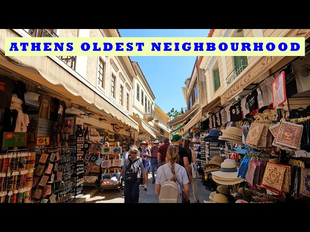 Plaka - A Must Visit Destination in Athens, Greece!