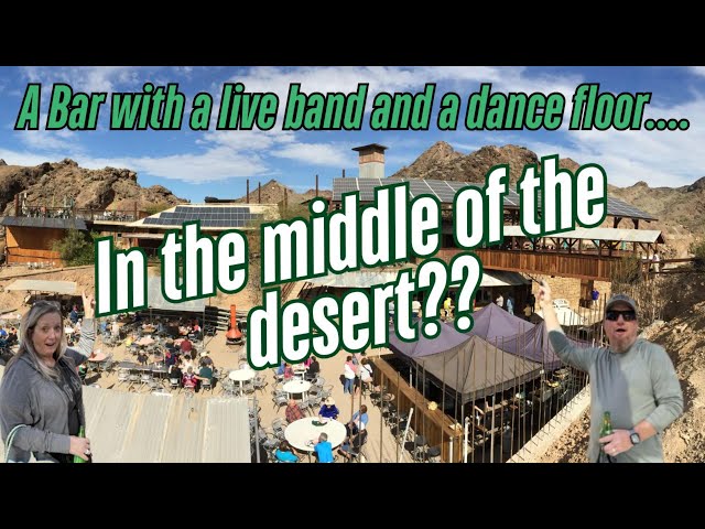 Free2Roam / Quartzsite Arizona Desert Bar / Jeep Excursion  / YouTube Content Creators