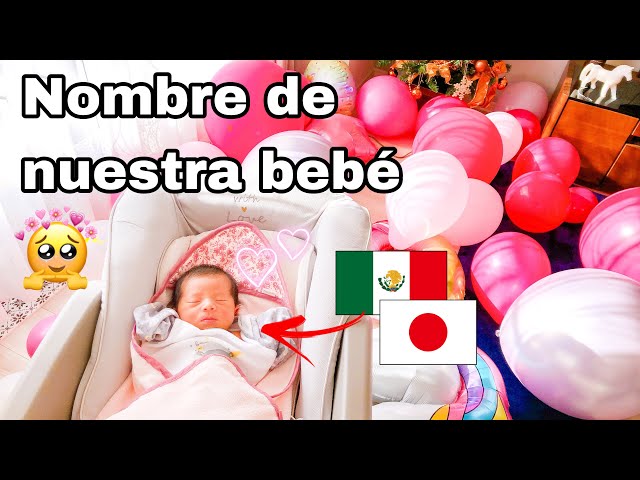 Así se va a llamar nuestra HIJA. ¿Es NOMBRE MEXICANO O JAPONÉS? ¿NO ME GUSTÓ?