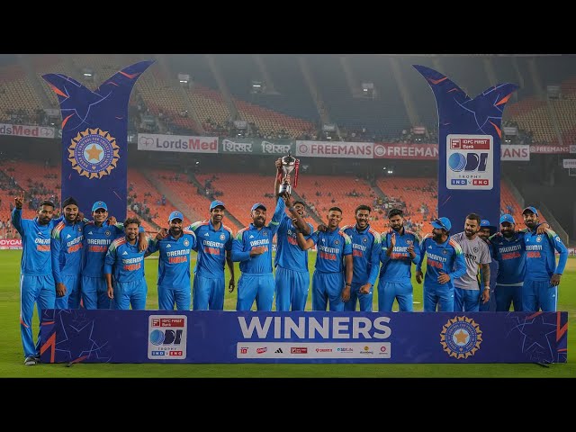 India clean sweeps england in odi series. India vs eng 3rd odi. #cricket #indvseng