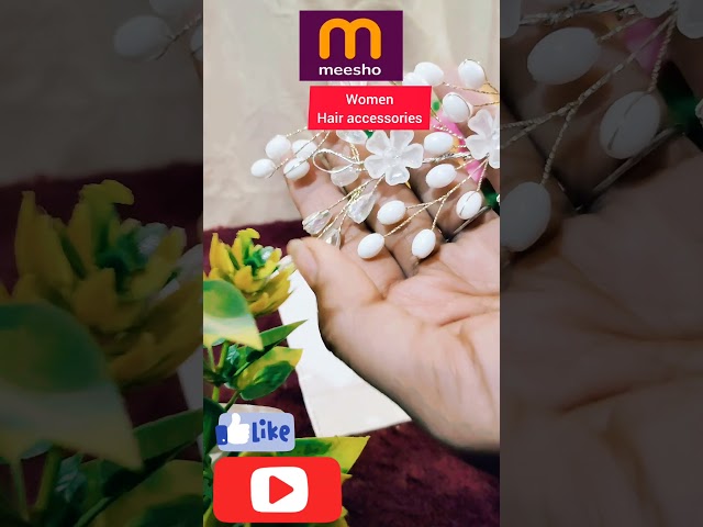 AD women hair accessories from meesho💕✨#meesho💫 #unboxing #fashion #explore #like #ytshorts #viral🔥🔥