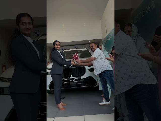 Congratulations to Mr. Mohamed Bava | BMW X7 | BMW Kerala | BMW EVM Autokraft, Kochi