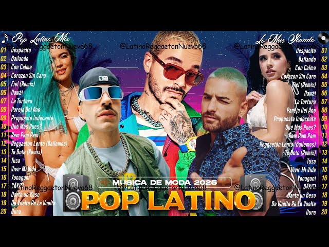 BEST REGGAETON MUSICA 2025 MIX - Karol G, Shakira, Daddy Yankee, Ozuna, J Balvin, Bad Bunny, Feid